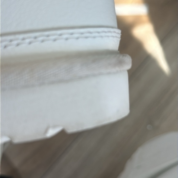 UGG NEUMEL CHOPD PEBBLED WHITE LEATHER BOOTS - Men’s 13 - Picture 12 of 13